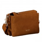 Umhängetasche Feather Small Cuoio, Farbe: cognac, Marke: Biasia, EAN: 8051941036636, Abmessungen in cm: 21.5x15x6, Bild 2 von 8