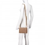 Umhängetasche Feather Small Taupe, Farbe: taupe/khaki, Marke: Biasia, EAN: 8054942853967, Abmessungen in cm: 21.5x15x6, Bild 6 von 8