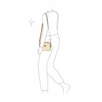 Umhängetasche Volterra Trama Cam Bag Cappuccino, Farbe: beige, Marke: Brics, EAN: 8016623984933, Abmessungen in cm: 21x15x6, Bild 5 von 7