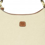 Beuteltasche Volterra Trama Shoulder Bag Cappuccino, Farbe: beige, Marke: Brics, EAN: 8016623984964, Abmessungen in cm: 23x15x10, Bild 7 von 7