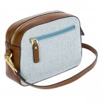 Umhängetasche Volterra Trama Cam Bag Ocean, Farbe: blau/petrol, Marke: Brics, EAN: 8016623987002, Abmessungen in cm: 21x15x6, Bild 4 von 7
