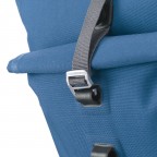 Fahrradtasche Back-Roller Plus Hinterrad Einzeltasche Volumen 20 Liter Denim, Farbe: blau/petrol, Marke: Ortlieb, EAN: 4013051059992, Abmessungen in cm: 23x42x17, Bild 8 von 8