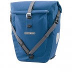 Fahrradtasche Back-Roller Plus Hinterrad Einzeltasche Volumen 20 Liter Denim, Farbe: blau/petrol, Marke: Ortlieb, EAN: 4013051059992, Abmessungen in cm: 23x42x17, Bild 2 von 8