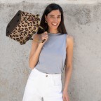 Einkaufskorb Carrybag XS Leo Macchiato Frame, Farbe: braun, Marke: Reisenthel, Abmessungen in cm: 33.5x21x19.5, Bild 3 von 6