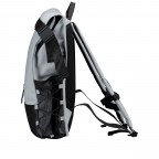 Rucksack Trail Mountaineer Rolltop mit Laptopfach 16 Zoll Pool, Farbe: blau/petrol, Marke: Rains, EAN: 5715793018549, Abmessungen in cm: 32x56x13, Bild 3 von 9