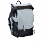 Rucksack Trail Mountaineer Rolltop mit Laptopfach 16 Zoll Pool, Farbe: blau/petrol, Marke: Rains, EAN: 5715793018549, Abmessungen in cm: 32x56x13, Bild 2 von 9