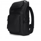 Rucksack Texel Cargo Backpack mit Laptopfach 16 Zoll Black, Farbe: schwarz, Marke: Rains, EAN: 5715793017122, Abmessungen in cm: 28.5x45x13, Bild 2 von 7