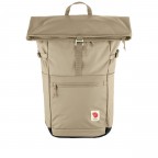 Rucksack High Coast Foldsack Volumen 24 Liter Fossil, Farbe: beige, Marke: Fjällräven, EAN: 7323451156045, Abmessungen in cm: 26x45x20, Bild 1 von 11