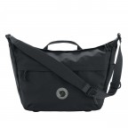 Beuteltasche Färden Crossbody mit Laptopfach 15 Zoll Coal Black, Farbe: schwarz, Marke: Fjällräven, EAN: 7323451155475, Abmessungen in cm: 50x33x18.5, Bild 1 von 12