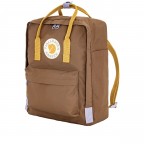 Rucksack Kånken Koncept Limited Edition Khaki Dust Kantarell, Farbe: cognac, Marke: Fjällräven, EAN: 7323451157219, Abmessungen in cm: 27.5x36x12, Bild 2 von 6