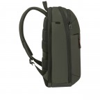 Rucksack Moderny Laptop Backpack 15.6 Zoll Green, Farbe: grün/oliv, Marke: Samsonite, EAN: 5400520375285, Abmessungen in cm: 28x44x18, Bild 5 von 12