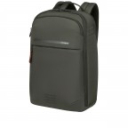 Rucksack Moderny Laptop Backpack 15.6 Zoll Green, Farbe: grün/oliv, Marke: Samsonite, EAN: 5400520375285, Abmessungen in cm: 28x44x18, Bild 2 von 12