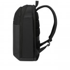 Rucksack Moderny Laptop Backpack 15.6 Zoll Black, Farbe: schwarz, Marke: Samsonite, EAN: 5400520375261, Abmessungen in cm: 28x44x18, Bild 3 von 12