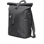 Rucksack Rolltop Easy Monochrome Shark, Farbe: grau, Marke: Got Bag, EAN: 4262534676397, Abmessungen in cm: 30x42x15, Bild 2 von 10