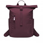 Rucksack Rolltop Easy Small Monochrome Kraken, Farbe: rot/weinrot, Marke: Got Bag, EAN: 4262534670562, Abmessungen in cm: 27x40x13, Bild 1 von 10