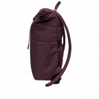 Rucksack Rolltop Easy Small Monochrome Kraken, Farbe: rot/weinrot, Marke: Got Bag, EAN: 4262534670562, Abmessungen in cm: 27x40x13, Bild 3 von 10