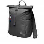 Rucksack Rolltop Easy Small Shark, Farbe: grau, Marke: Got Bag, EAN: 4262534670524, Abmessungen in cm: 27x40x13, Bild 2 von 10
