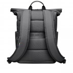 Rucksack Rolltop Easy Small Shark, Farbe: grau, Marke: Got Bag, EAN: 4262534670524, Abmessungen in cm: 27x40x13, Bild 4 von 10