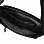Umhängetasche Inner City Neo Orva mit RFID-Schutz Black, Farbe: schwarz, Marke: Hedgren, EAN: 5413507867598, Abmessungen in cm: 24x25.5x8.5, Bild 6 von 8
