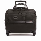 Pilotenkoffer Alpha 3 DLX 4 Wheel Laptop Brief Case Black, Farbe: schwarz, Marke: Tumi, EAN: 0742315471549, Abmessungen in cm: 44.5x39.5x25.5, Bild 1 von 10