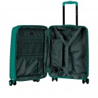 Koffer FLP15 erweiterbar Größe S Teal, Farbe: blau/petrol, Marke: Flanigan, EAN: 4066727007452, Abmessungen in cm: 40x55x22, Bild 7 von 10