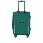 Koffer FLP15 erweiterbar Größe S Teal, Farbe: blau/petrol, Marke: Flanigan, EAN: 4066727007452, Abmessungen in cm: 40x55x22, Bild 5 von 12