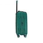 Koffer FLP15 erweiterbar Größe S Teal, Farbe: blau/petrol, Marke: Flanigan, EAN: 4066727007452, Abmessungen in cm: 40x55x22, Bild 4 von 12