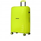 Koffer FLP15 Größe L Lime Green, Farbe: grün/oliv, Marke: Flanigan, EAN: 4066727007599, Abmessungen in cm: 51x78x29, Bild 2 von 10