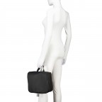 Kulturbeutel FLKB03 Black, Farbe: schwarz, Marke: Flanigan, EAN: 4066727007643, Abmessungen in cm: 28.5x23.5x11, Bild 4 von 5