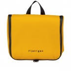 Kulturbeutel FLKB03 Yellow Black, Farbe: gelb, Marke: Flanigan, EAN: 4066727007742, Abmessungen in cm: 28.5x23.5x11, Bild 1 von 5