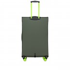 Koffer FLT27 erweiterbar Größe 80 cm Olive Neongreen, Farbe: grün/oliv, Marke: Flanigan, EAN: 4066727007674, Abmessungen in cm: 47x80x30, Bild 7 von 10