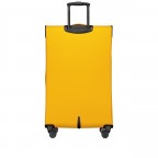 Koffer FLT27 erweiterbar Größe 80 cm Yellow Black, Farbe: gelb, Marke: Flanigan, EAN: 4066727007728, Abmessungen in cm: 47x80x30, Bild 5 von 10