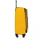 Koffer FLT27 erweiterbar Größe 68 cm Yellow Black, Farbe: gelb, Marke: Flanigan, EAN: 4066727007711, Abmessungen in cm: 43x68x27, Bild 6 von 10