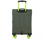 Koffer FLT27 erweiterbar Größe 55 cm Olive Neongreen, Farbe: grün/oliv, Marke: Flanigan, EAN: 4066727007650, Abmessungen in cm: 39x55x23, Bild 5 von 10