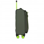 Koffer FLT27 erweiterbar Größe 55 cm Olive Neongreen, Farbe: grün/oliv, Marke: Flanigan, EAN: 4066727007650, Abmessungen in cm: 39x55x23, Bild 6 von 10