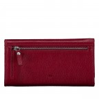 Geldbörse Nappa mit RFID-Schutz Red, Farbe: rot/weinrot, Marke: Hausfelder Manufaktur, EAN: 4065646028401, Abmessungen in cm: 19x10.5x3, Bild 3 von 4