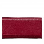 Geldbörse Nappa mit RFID-Schutz Red, Farbe: rot/weinrot, Marke: Hausfelder Manufaktur, EAN: 4065646028401, Abmessungen in cm: 19x10.5x3, Bild 1 von 4