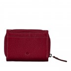 Geldbörse mit RFID-Schutz Red, Farbe: rot/weinrot, Marke: Hausfelder Manufaktur, EAN: 4065646028470, Abmessungen in cm: 10.5x8x2, Bild 3 von 5