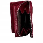Geldbörse mit RFID-Schutz Red, Farbe: rot/weinrot, Marke: Hausfelder Manufaktur, EAN: 4065646028470, Abmessungen in cm: 10.5x8x2, Bild 5 von 5