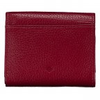 Geldbörse mit RFID-Schutz Red, Farbe: rot/weinrot, Marke: Hausfelder Manufaktur, EAN: 4065646028494, Abmessungen in cm: 10.3x8.7x1.7, Bild 3 von 5