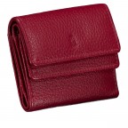 Geldbörse mit RFID-Schutz Red, Farbe: rot/weinrot, Marke: Hausfelder Manufaktur, EAN: 4065646028494, Abmessungen in cm: 10.3x8.7x1.7, Bild 2 von 5