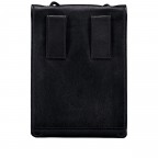 Brustbeutel / Gürteltasche Nappa Black, Farbe: schwarz, Marke: Hausfelder Manufaktur, EAN: 4065646028524, Abmessungen in cm: 12x17x0.5, Bild 3 von 4