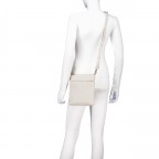 Umhängetasche Beige, Farbe: beige, Marke: Hausfelder Manufaktur, EAN: 4065646028135, Abmessungen in cm: 21.5x23x3, Bild 5 von 6