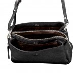 Umhängetasche Black, Farbe: schwarz, Marke: Hausfelder Manufaktur, EAN: 4065646028142, Abmessungen in cm: 24x17.5x10.5, Bild 6 von 6