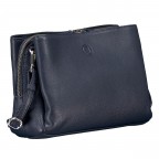 Umhängetasche Dark Blue, Farbe: blau/petrol, Marke: Hausfelder Manufaktur, EAN: 4065646028159, Abmessungen in cm: 24x17.5x10.5, Bild 2 von 6