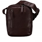 Umhängetasche Brown, Farbe: braun, Marke: Hausfelder Manufaktur, EAN: 4065646028265, Abmessungen in cm: 16.5x21x9, Bild 1 von 6