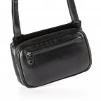 Umhängetasche Bohemian Vibes Magnolia Jet Black, Farbe: schwarz, Marke: Aunts & Uncles, EAN: 4255717214721, Abmessungen in cm: 23.5x15.5x10, Bild 3 von 9