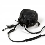 Beuteltasche Bohemian Vibes Fleur Jet Black, Farbe: schwarz, Marke: Aunts & Uncles, EAN: 4255717214905, Abmessungen in cm: 20.5x17x12.5, Bild 9 von 9