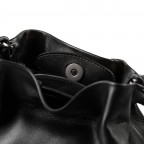 Beuteltasche Bohemian Vibes Fleur Jet Black, Farbe: schwarz, Marke: Aunts & Uncles, EAN: 4255717214905, Abmessungen in cm: 20.5x17x12.5, Bild 7 von 9