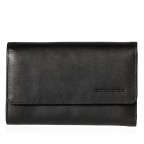 Geldbörse Bohemian Vibes Thyme mit RFID-Schutz Jet Black, Farbe: schwarz, Marke: Aunts & Uncles, EAN: 4255717219795, Abmessungen in cm: 16x10x3.5, Bild 1 von 5